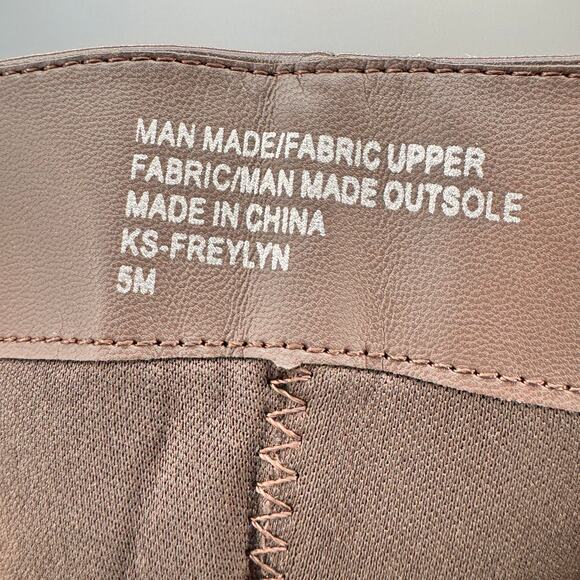 NEW Karen Scott Women’s Freyln Comfort Insole Knee High Boots Brown Size 5M - Picture 5 of 10